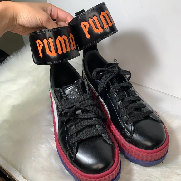 PUMA Fenty x Rihanna Ankle Strap Creeper platform Size 8 US - Picture 6 of 16